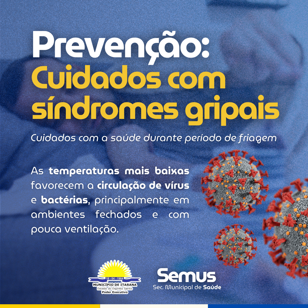 Cuidados com a saúde no período de friagem: Prefeitura de Itarana alerta sobre a importância da prevenção
