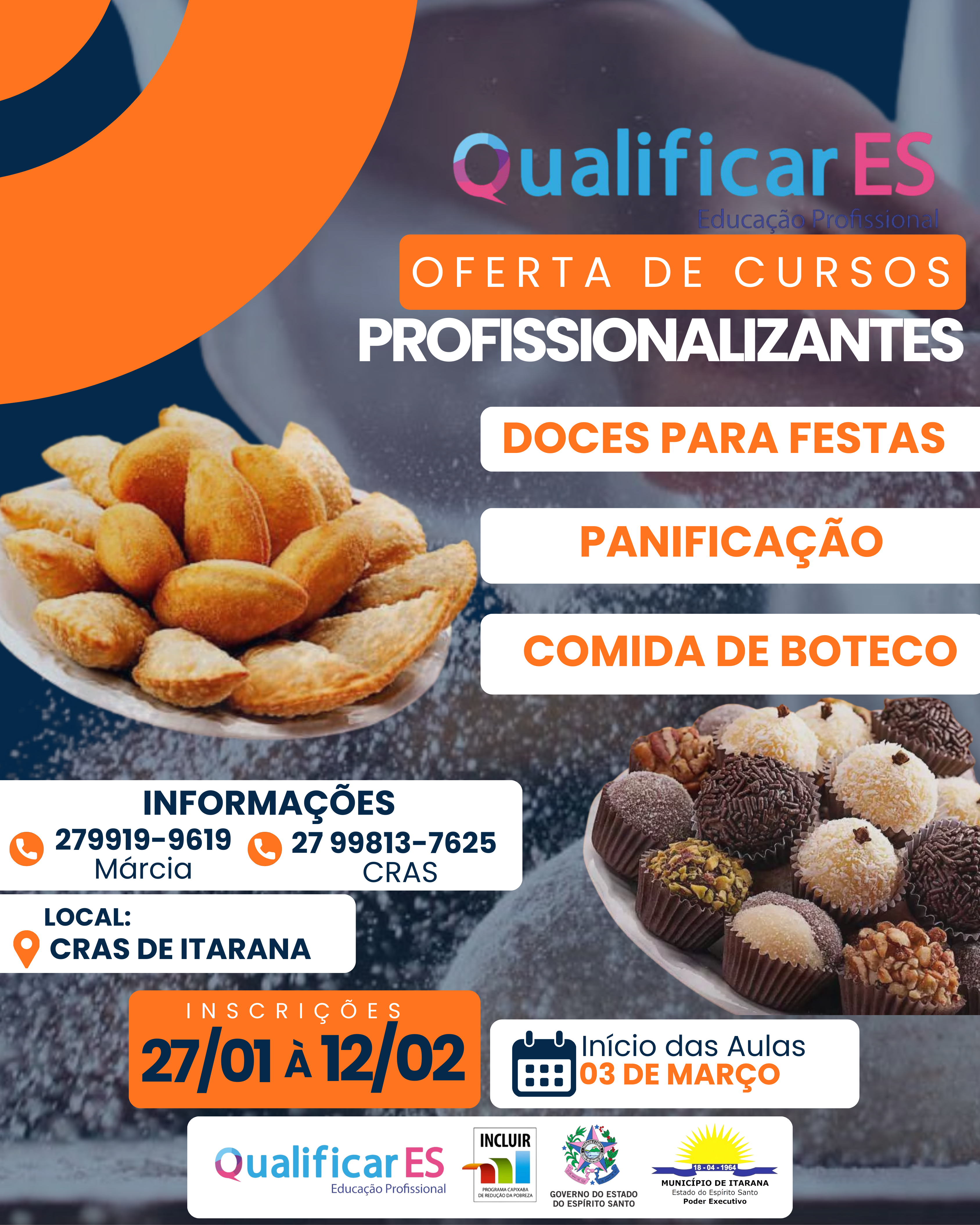 Prefeitura de Itarana firma parceria com o Governo do Estado para oferta de cursos gratuitos do Programa Qualificar ES